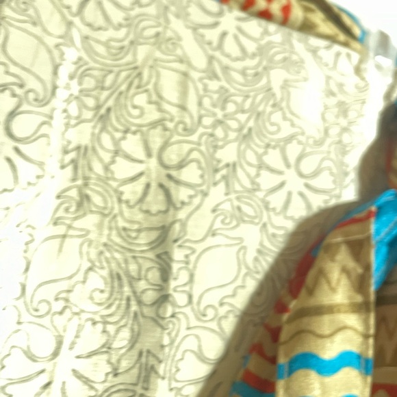 New reversible wrap silk skirt - Picture 3 of 9